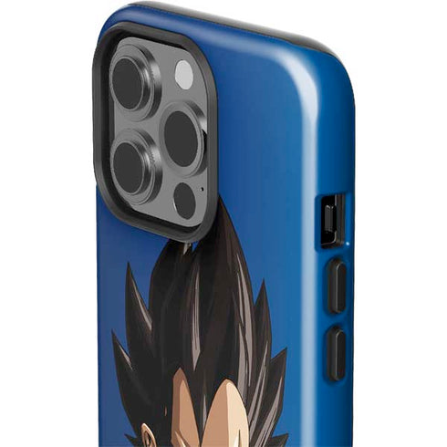 Dragon Ball Z Vegeta Portrait iPhone 15 Pro Impact Case
